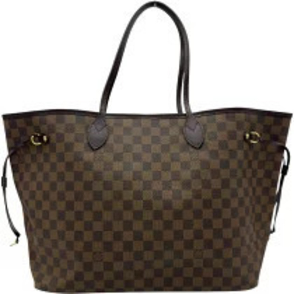Louis Vuitton Neverfull Brown Damier Tote Bag